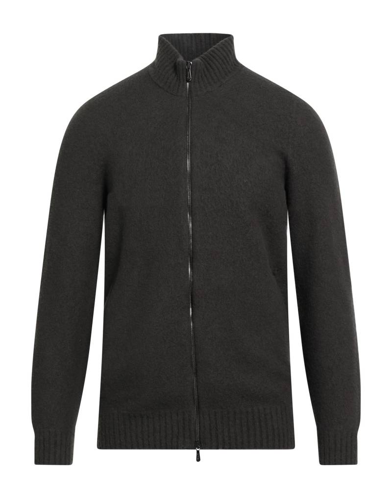 DRUMOHR Strickjacke Herren Braungrau von DRUMOHR