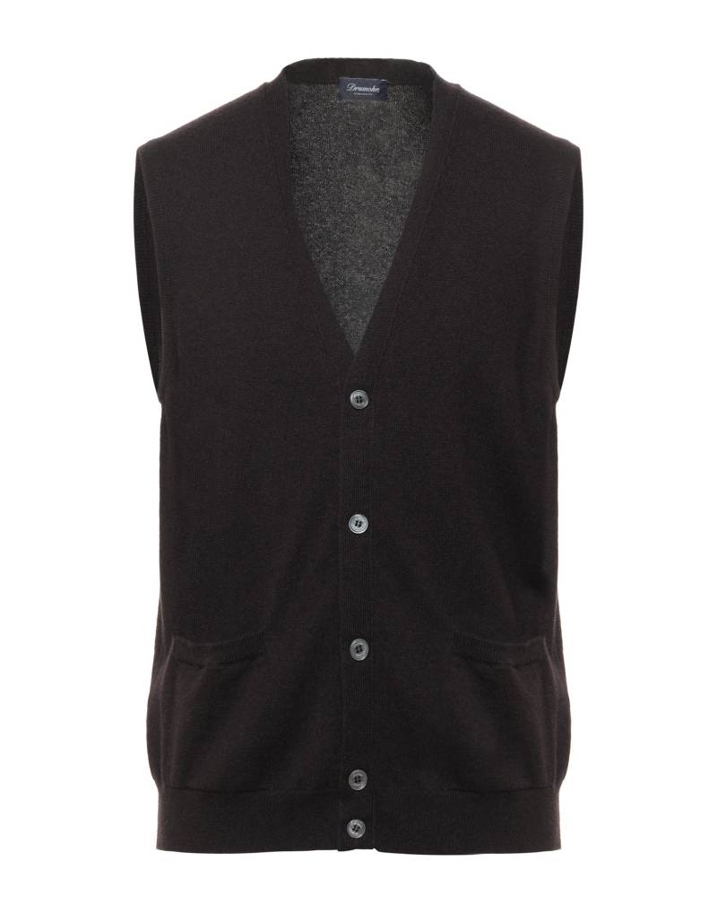 DRUMOHR Strickjacke Herren Dunkelbraun DRUMOHR Strickjacke Herren Dunkelbraun von DRUMOHR