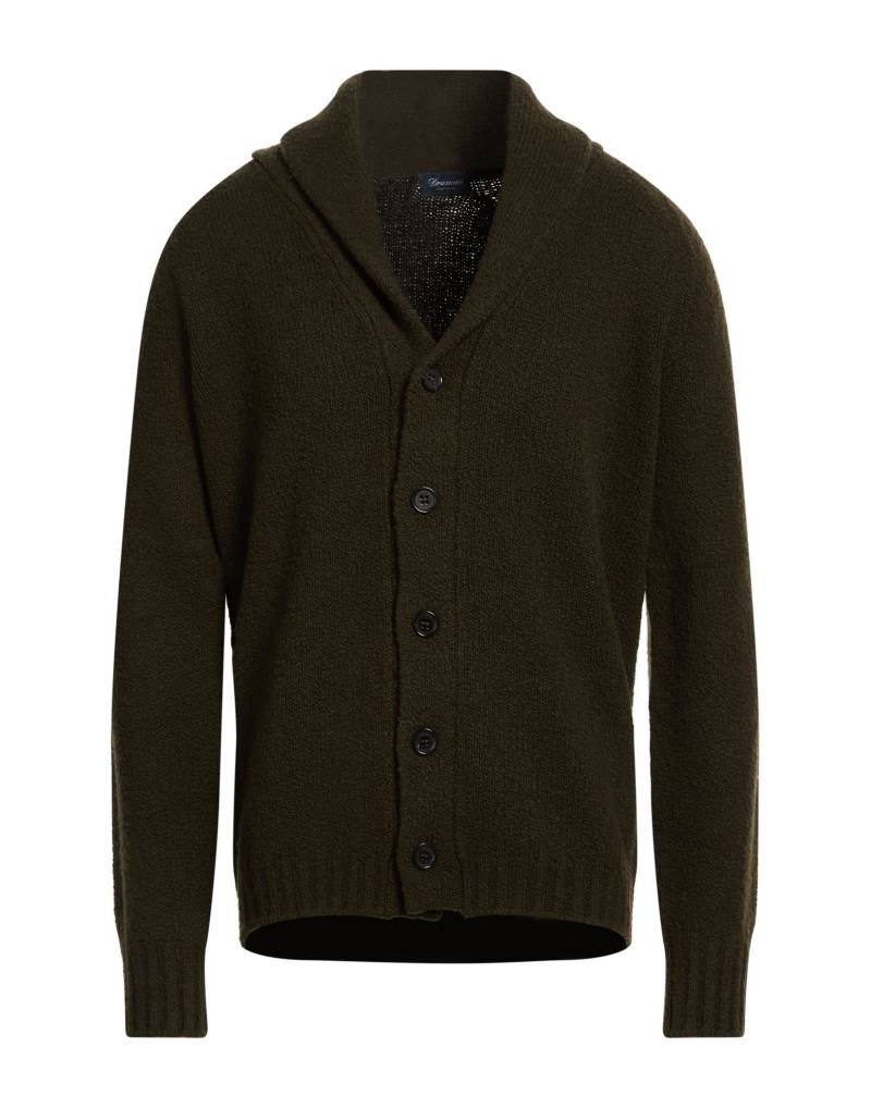 DRUMOHR Strickjacke Herren Dunkelgrün von DRUMOHR