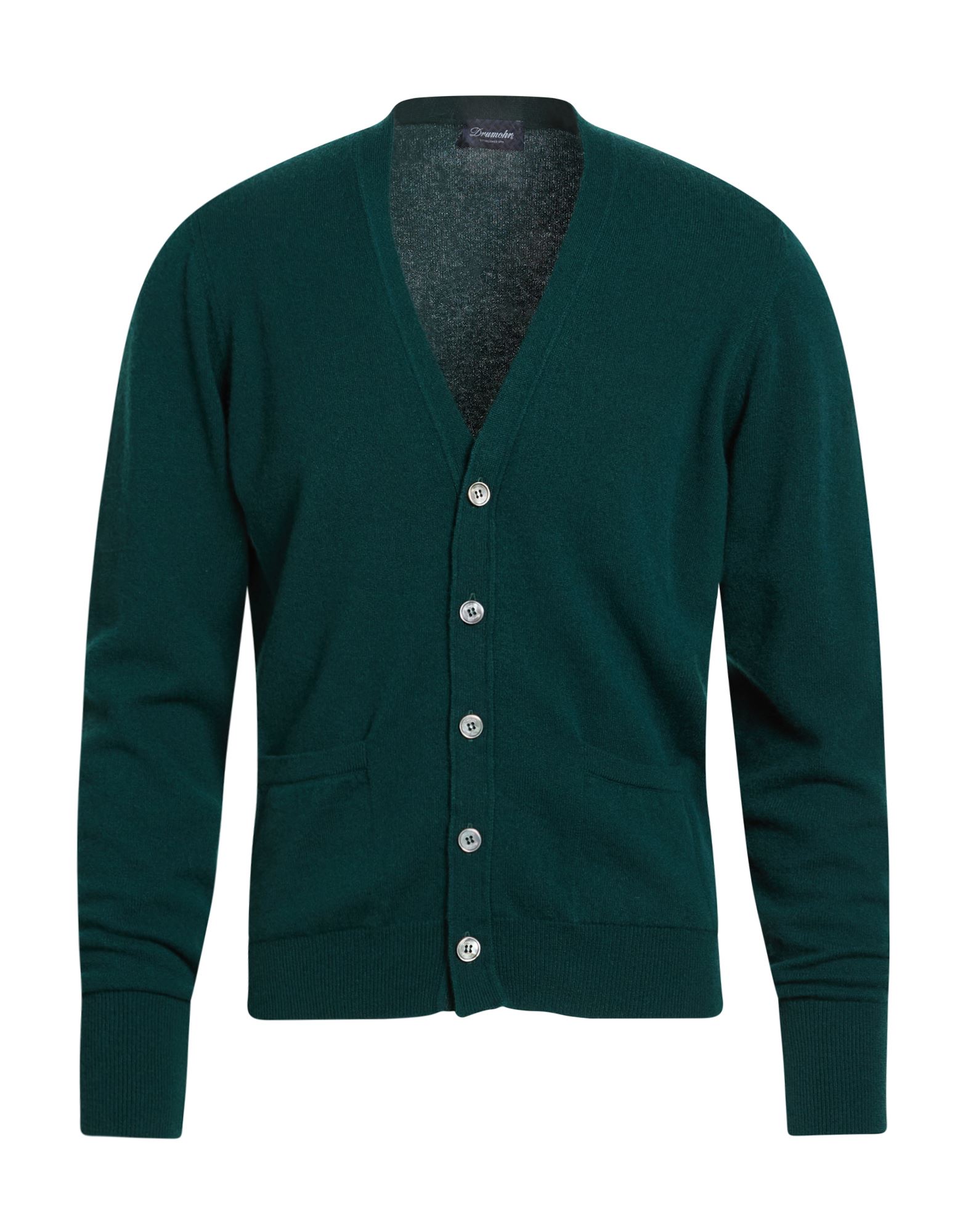 DRUMOHR Strickjacke Herren Dunkelgrün von DRUMOHR