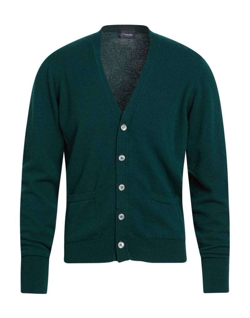 DRUMOHR Strickjacke Herren Dunkelgrün von DRUMOHR