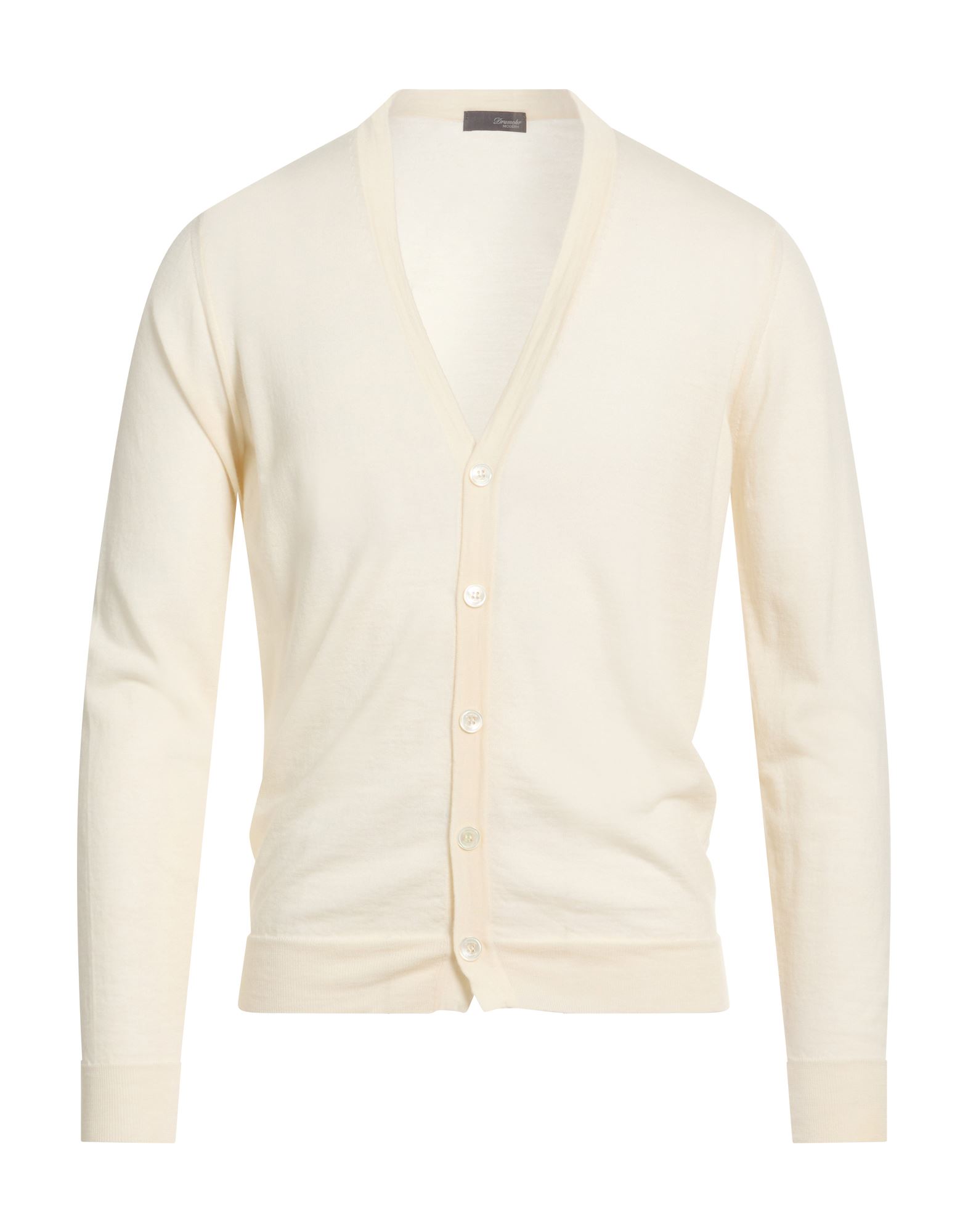DRUMOHR Strickjacke Herren Elfenbein von DRUMOHR