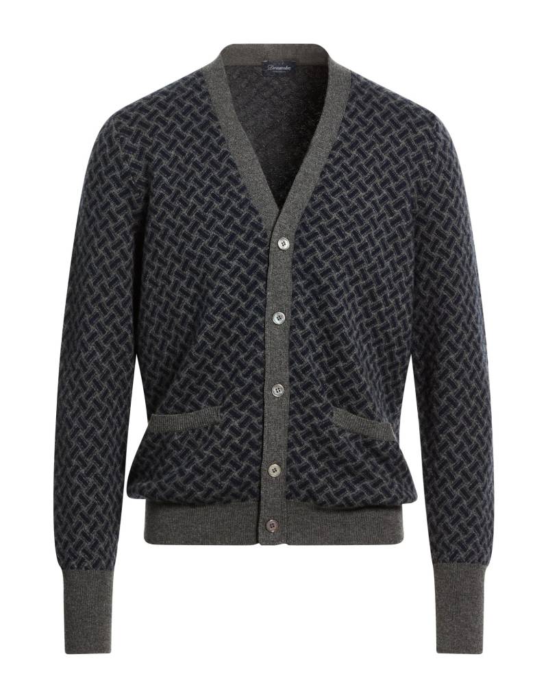 DRUMOHR Strickjacke Herren Grau von DRUMOHR