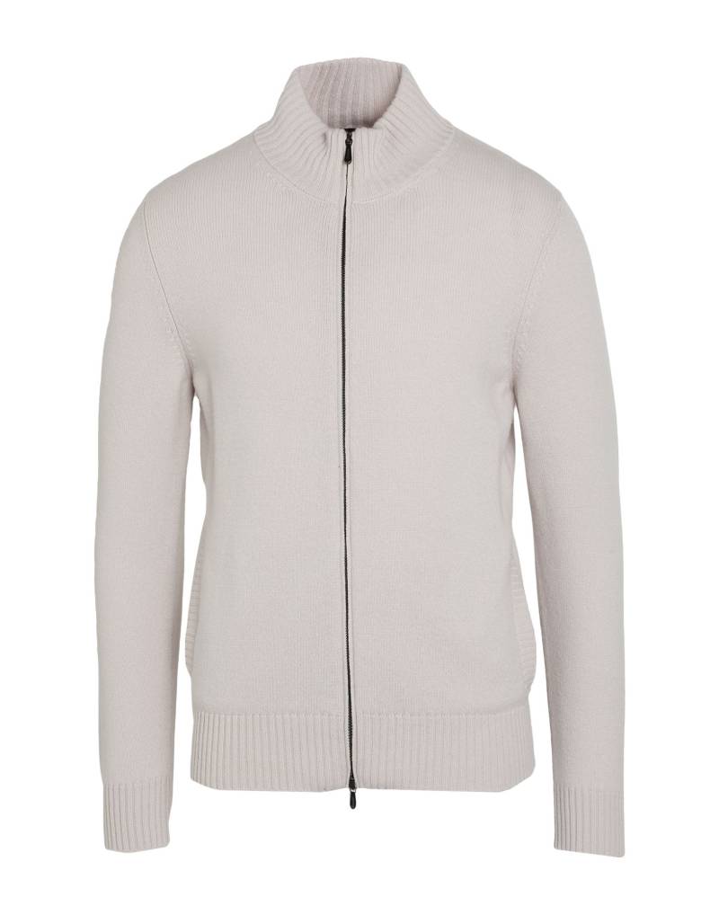 DRUMOHR Strickjacke Herren Hellgrau von DRUMOHR