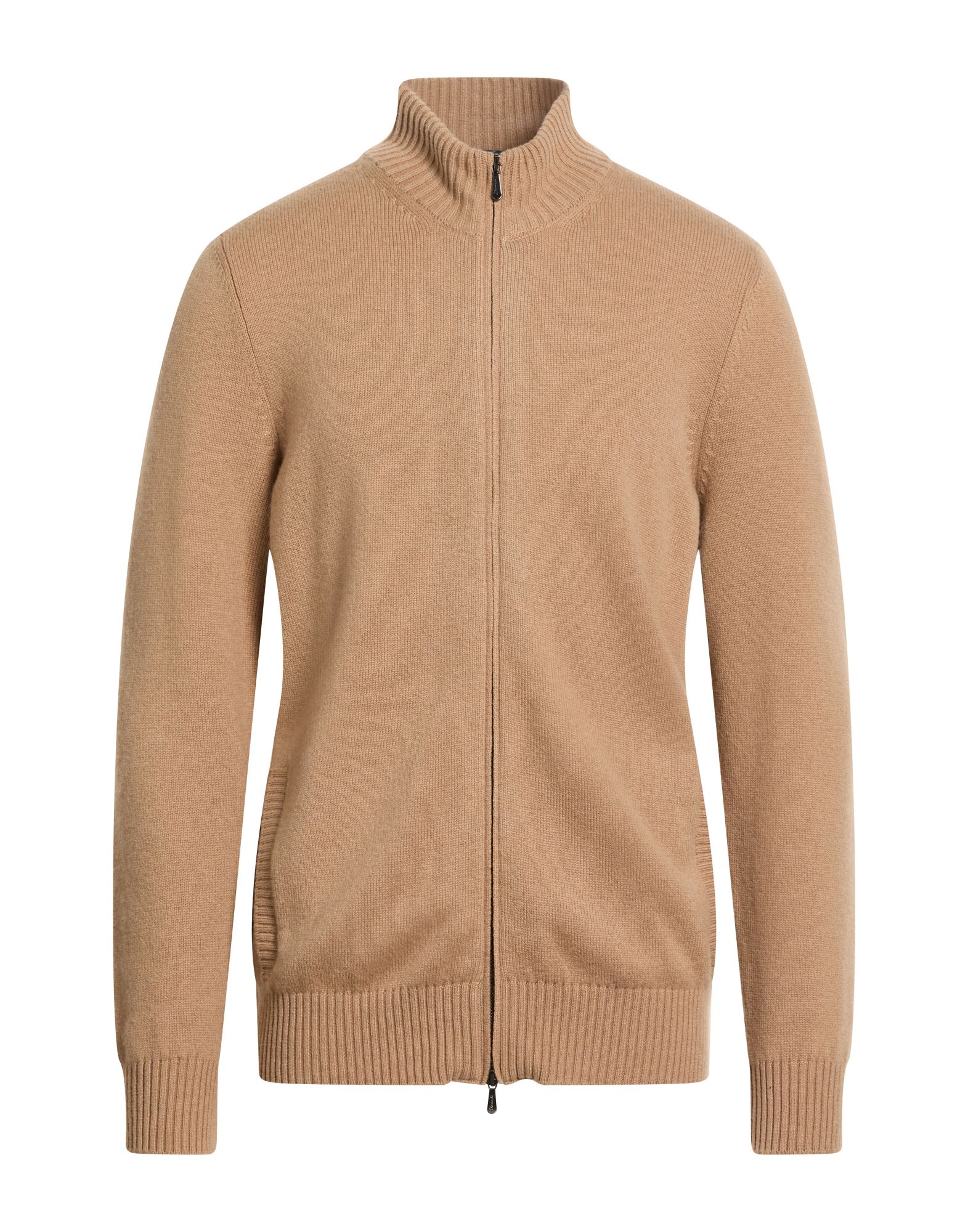 DRUMOHR Strickjacke Herren Kamel von DRUMOHR