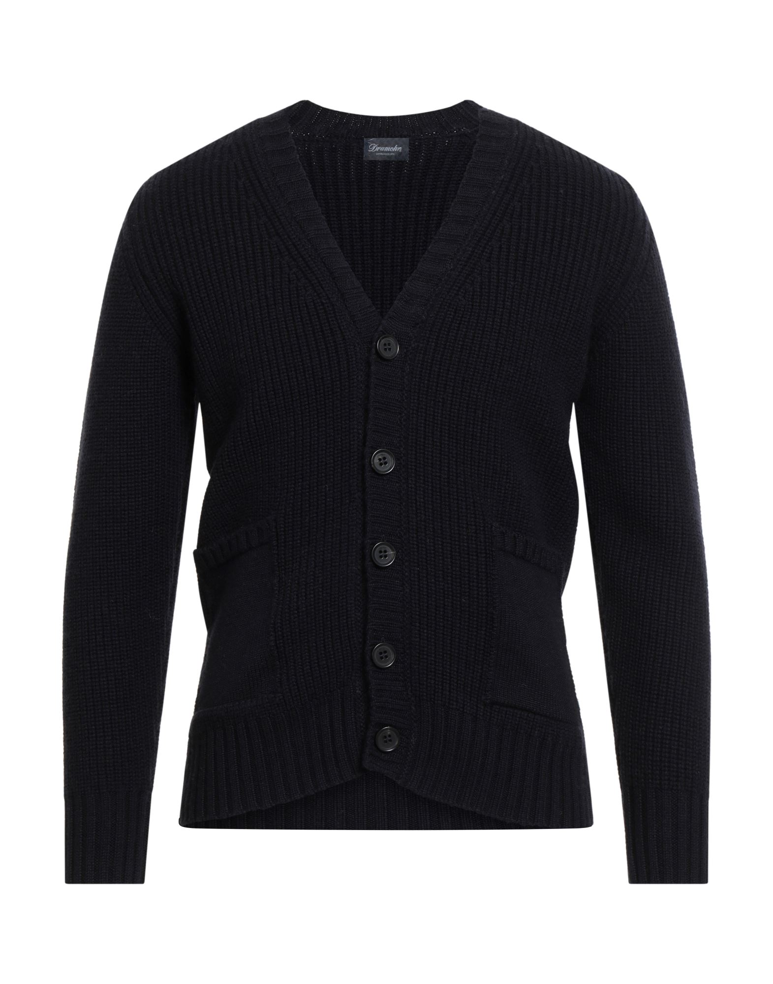 DRUMOHR Strickjacke Herren Nachtblau von DRUMOHR