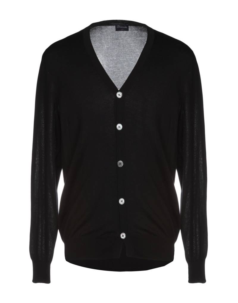 DRUMOHR Strickjacke Herren Schwarz von DRUMOHR