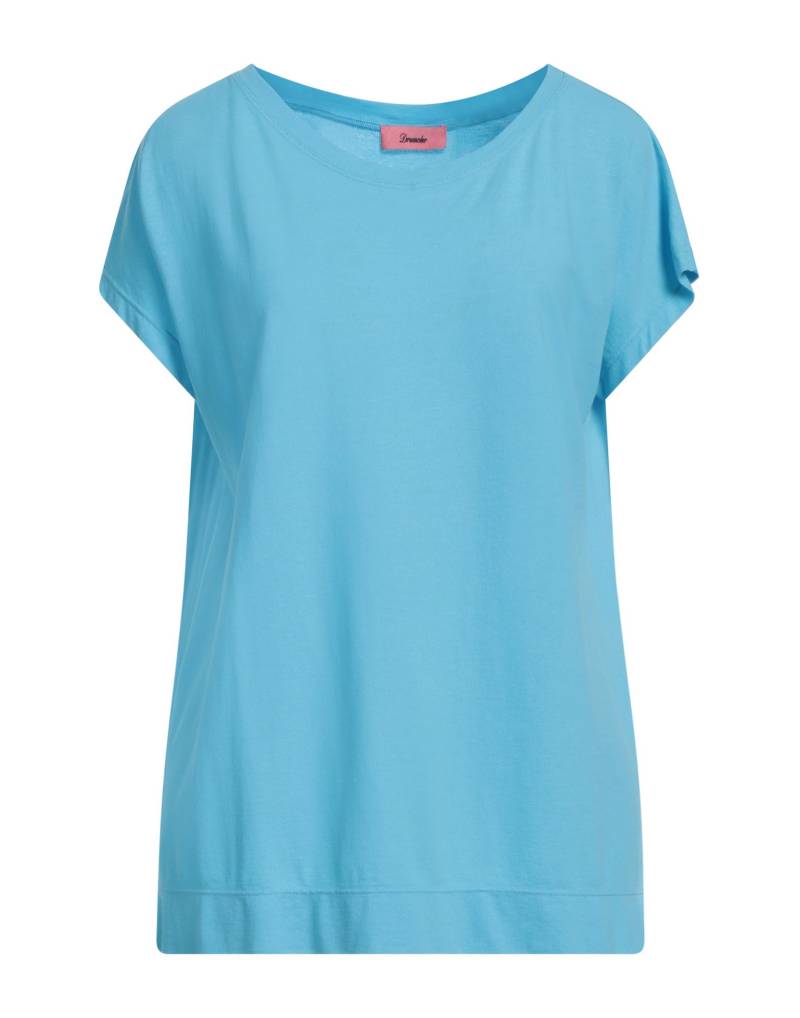 DRUMOHR T-shirts Damen Azurblau von DRUMOHR