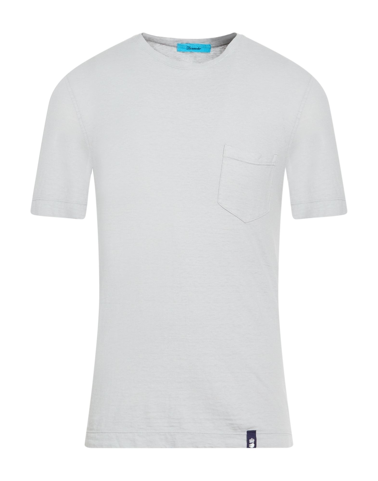 DRUMOHR T-shirts Herren Hellgrau von DRUMOHR