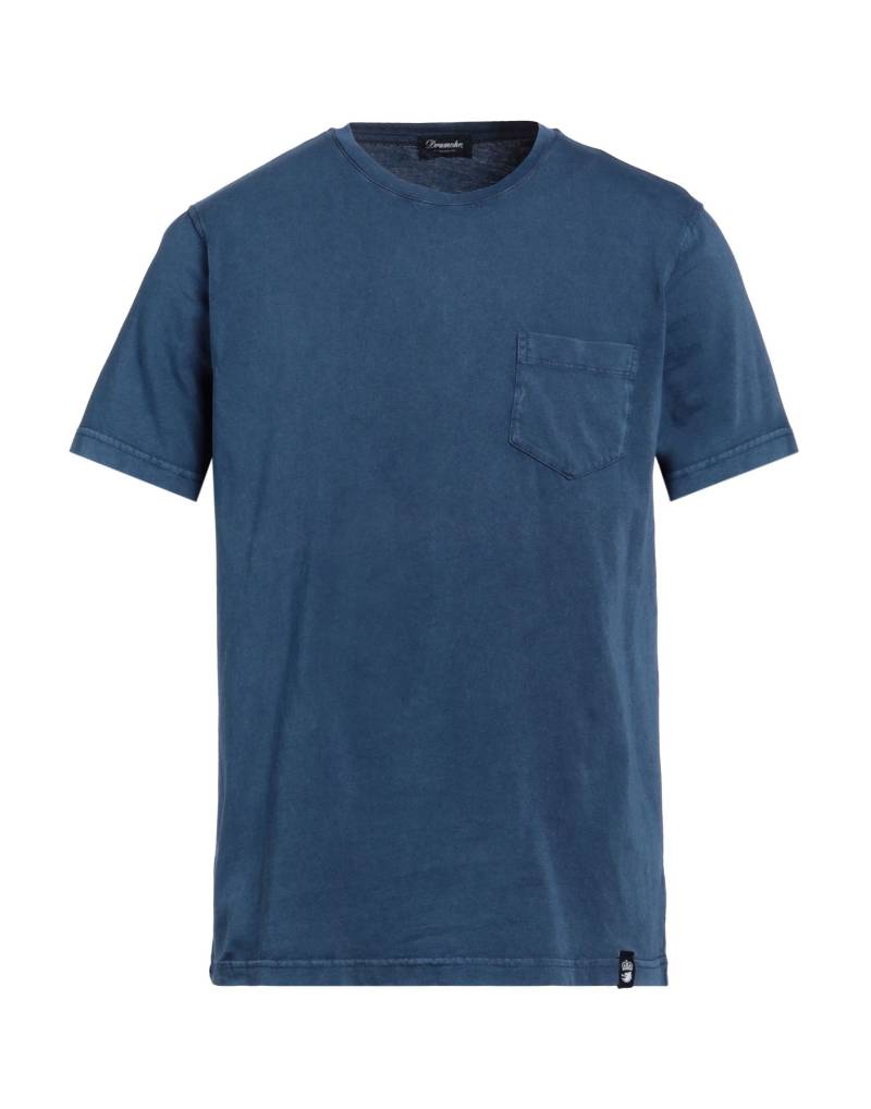 DRUMOHR T-shirts Herren Marineblau von DRUMOHR