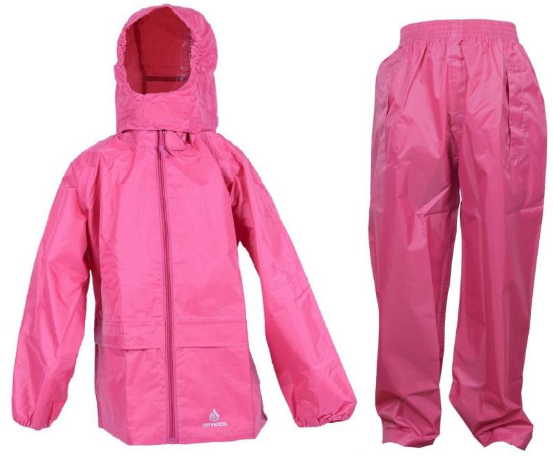 DRY KIDS Regenanzug, Wasserdichtes Kinder Regenanzug-Set, reflektierende Regenbekleidung von DRY KIDS