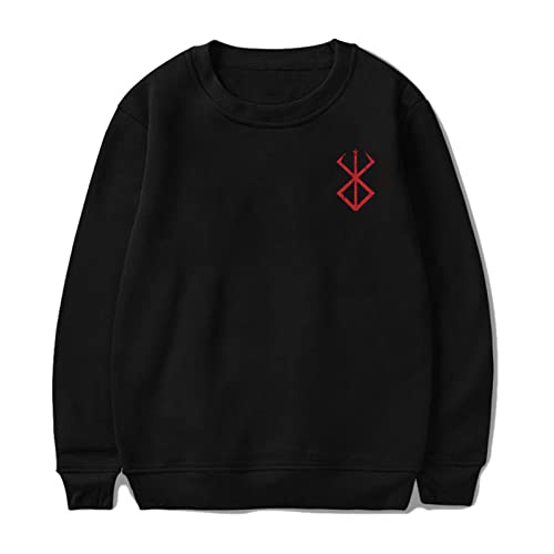 DRYNDA Unisex Berserk Pullover Anime Guts Casca Cosplay Kostüm Griffith Langarm Streetwear Harajuku Pullover Sweatshirt DRYNDA Unisex Berserk Pullover Anime Guts Casca Cosplay Kostüm Griffith Langarm Streetwear Harajuku Pullover Sweatshirt von DRYNDA