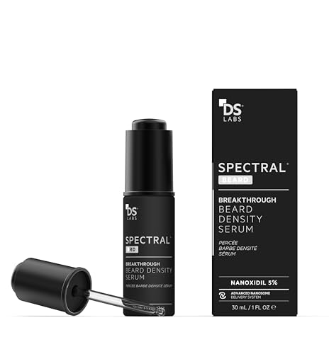 DS Labs Spectral.BRD - Bartdichte-Serum, Stärkend & Pflegend mit Niacinamid, Biotin, Rizinusöl, Hyaluronsäure & Rosmarinöl für Männer, 30 mL von DS Laboratories