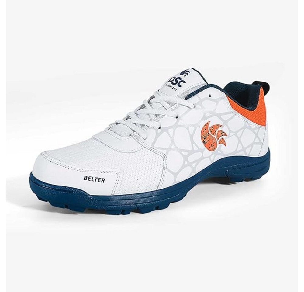 DSC Belter Cricket-Schuhe Für Jungen und Männer Sneaker (Paketinhalt: 1 Paar Cricket-Schuhe, strukturierte PVC, Sporttrainer, Bowling Spikes, Fitness) Leichte Außensohle, Lnglebig, Eva Sock Liner von DSC