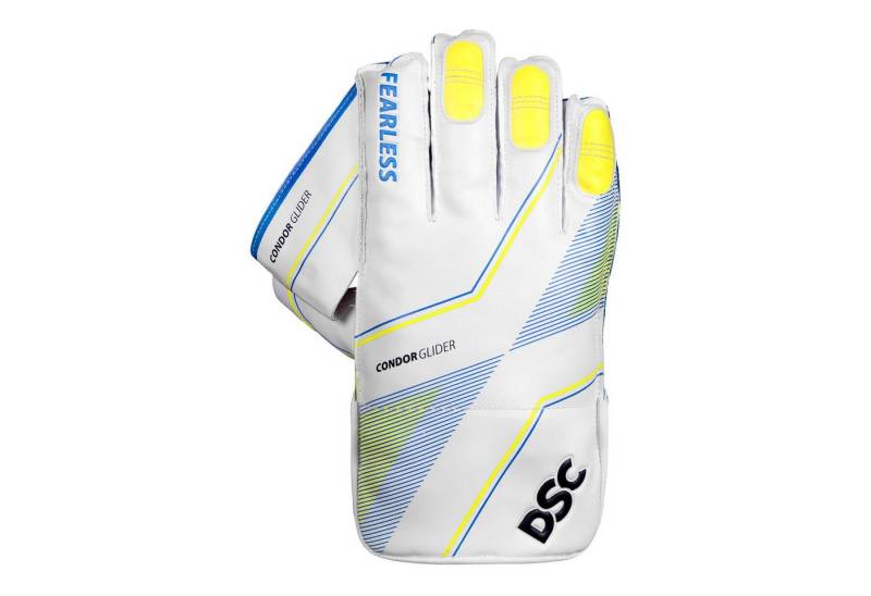 DSC Multisporthandschuhe Condor Cricket Wicket Keeping Gloves für Herren (In Box Inhalt: 1 Paar Handschuhe) Verwendung für Wicket Keeping und Batting von DSC