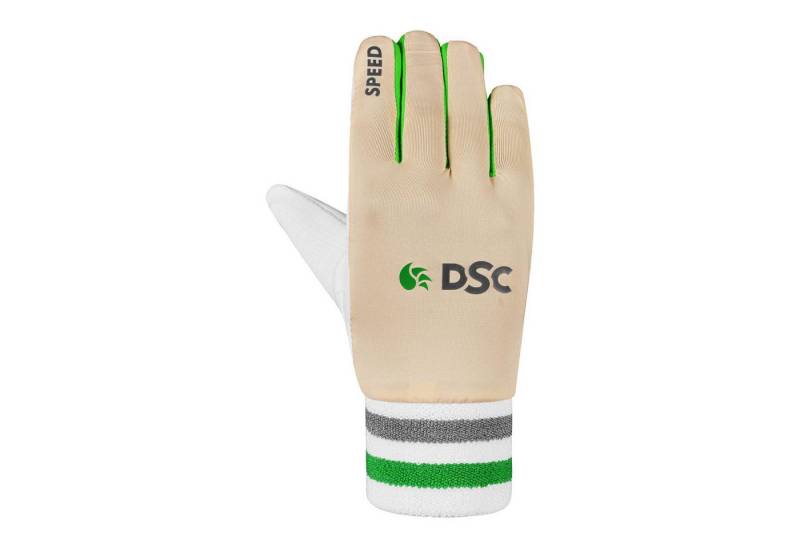 DSC Trainingshandschuhe Speed Kricket Wicket Keeping Innenhandschuhe für Männer und Jungen (Inhalt der Box: 1 Paar Handschuhe, Comfort Fit) Baumwolle Handfläche Handschuhe, Schneller Schweiß Absorption von DSC