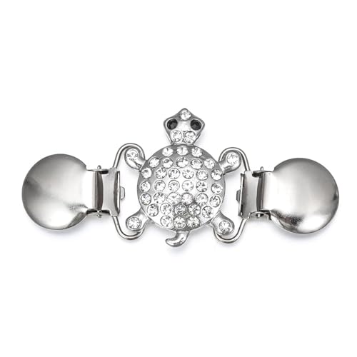 2 PC Retro Pullover Bluse Pin Strickjacke Ente Clip Pin DIY Nähen Verschluss Frauen Schal Bluse Schal Verschluss Charme zubehör(A) von DSFDFDG