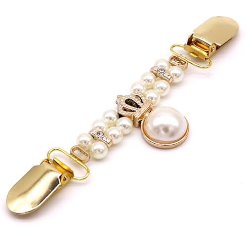 2 stücke Frauen Strickjacke Kragen Clip Pullover Schal Clips Broschen Kristall Charme Brosche Pins Schmuck Mit Ente-mund Clip halter(8) von DSFDFDG