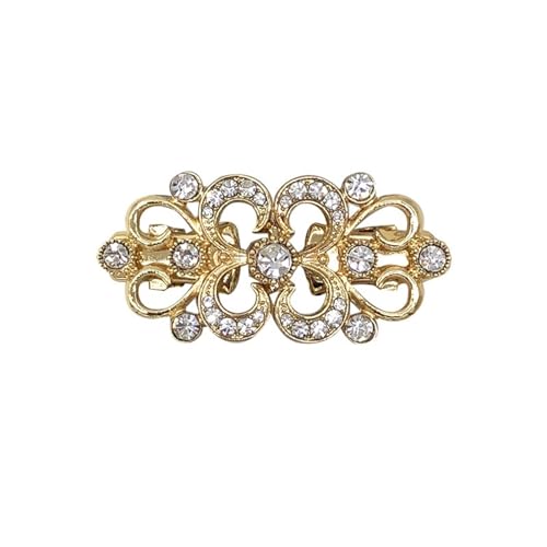 3 Stück Vintage Pullover Schal Clip Cape Mantel Clips Strickjacke Clip Brosche Clips for Frauen Schalkragen Verschluss Kleid Hemd Broschen Pins(08) von DSFDFDG