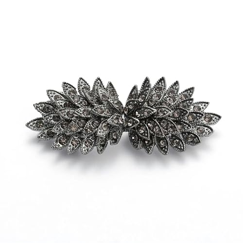 3 stücke Bluse Hemd Revers Kragen Strickjacke Clip Mode Frauen Mädchen Vintage Glänzenden Kristall Pin Brosche Cape Mantel Verschluss Verschluss(C3) von DSFDFDG