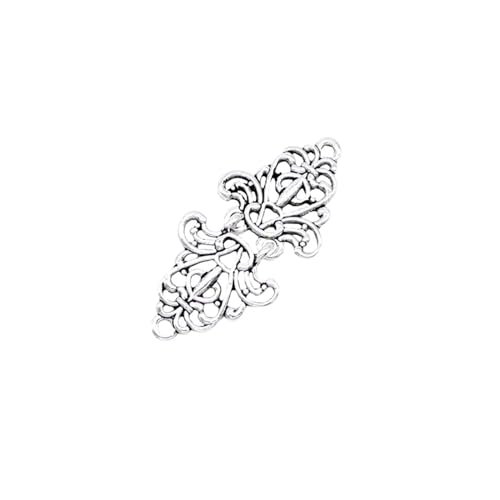 3 stücke Elegante Gold Farbe Ente Clips Flexible Hohle Blume Pin Brosche Schal Hemd Pullover Strickjacke Kragen Clip Schnallen kleidung Dekor(A) von DSFDFDG