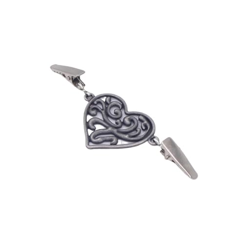 3 stücke Frauen Retro Vintage Strickjacke Clip Pullover Schal Bluse Kragen Pullover Schal Verschluss Brosche Pin Schmuck Zubehör(B-2) von DSFDFDG