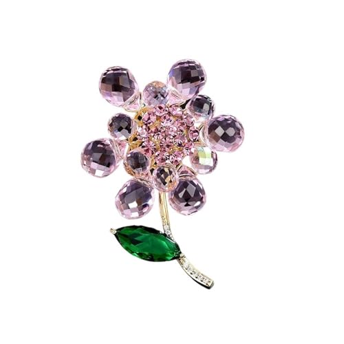 Handgemachte Kristallkugel-Brosche, exquisite Damen-Luxus-Temperament, Mehrzweck-Anstecknadel von DSFDFDG