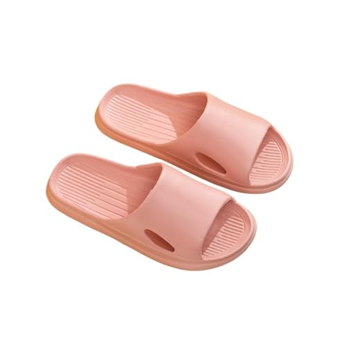 DSFIHJO wolkenpantoffeln Dicke Plattform Damen Badezimmer Hausschuhe Wolken Weiche Sohle Indoor Slides Sandalen Sommer Rutschfeste Flip Flops(Pink,38-39(24cm)) von DSFIHJO