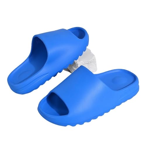 DSFIHJO wolkenpantoffeln Slides For Herren Outdoor Trendy Sliders Mit Dicker Sohle Strandsandalen Designer-Slides Aus Knochen Damen(Blue,42(26cm)) von DSFIHJO