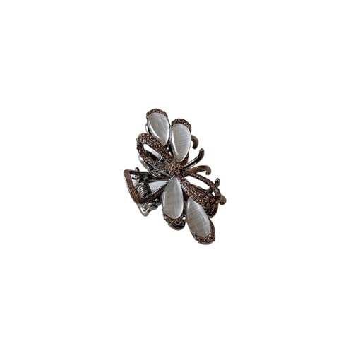 Haarklammern Metall Stil Imitation Perle Geometrische Mini Nette Haar Krallen for Frauen Temperament Trend Shark Clip Senior Zubehör(Style6) von DSFIHJO