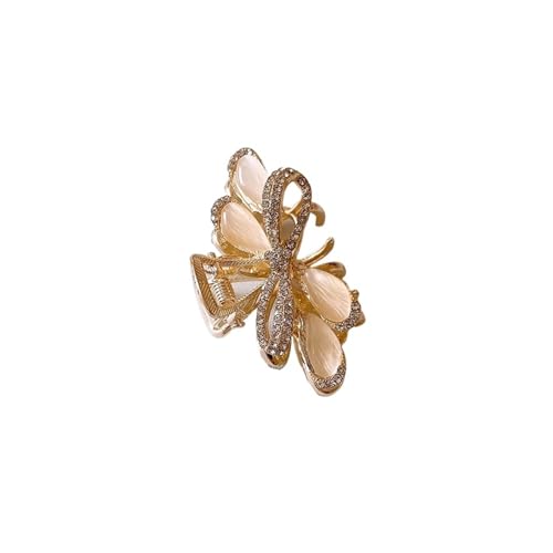 Haarklammern Metall Stil Imitation Perle Geometrische Mini Nette Haar Krallen for Frauen Temperament Trend Shark Clip Senior Zubehör(Style7) von DSFIHJO