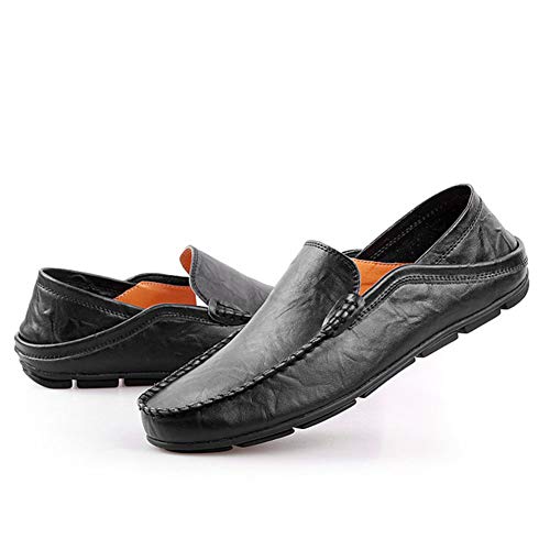 Driver Mokassins Herren, Klassische Driving Schuhe Weichs Comfort Loafers Flache Fahren Halbschuhe Slippers von DSJJ