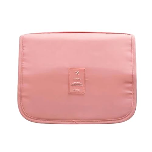 Dskdfhn Kosmetiktasche Make -Up -Taschen Von Toilettenmake -Make -Up Faltbare Kosmetikbeutel Mit Großer Kapazität Handtasche Aufbewahrungsaufbewahrung-Rosa von DSKDFHN