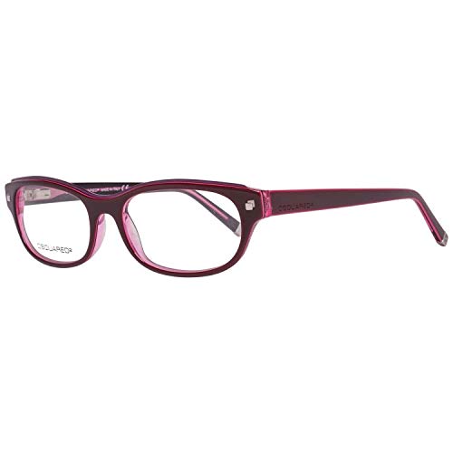 DSquared DQ5022 51083 Dsquared2 Brillengestelle Dq5022 083 Oval Brillengestelle 51, Violett von DSQUARED2