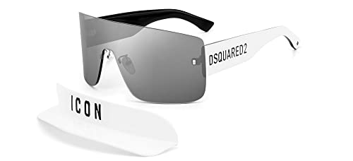 DSQUARED2 ICON Unisex Icon 0001/s Sunglasses, VK6/T4 White, 99 von DSQUARED2