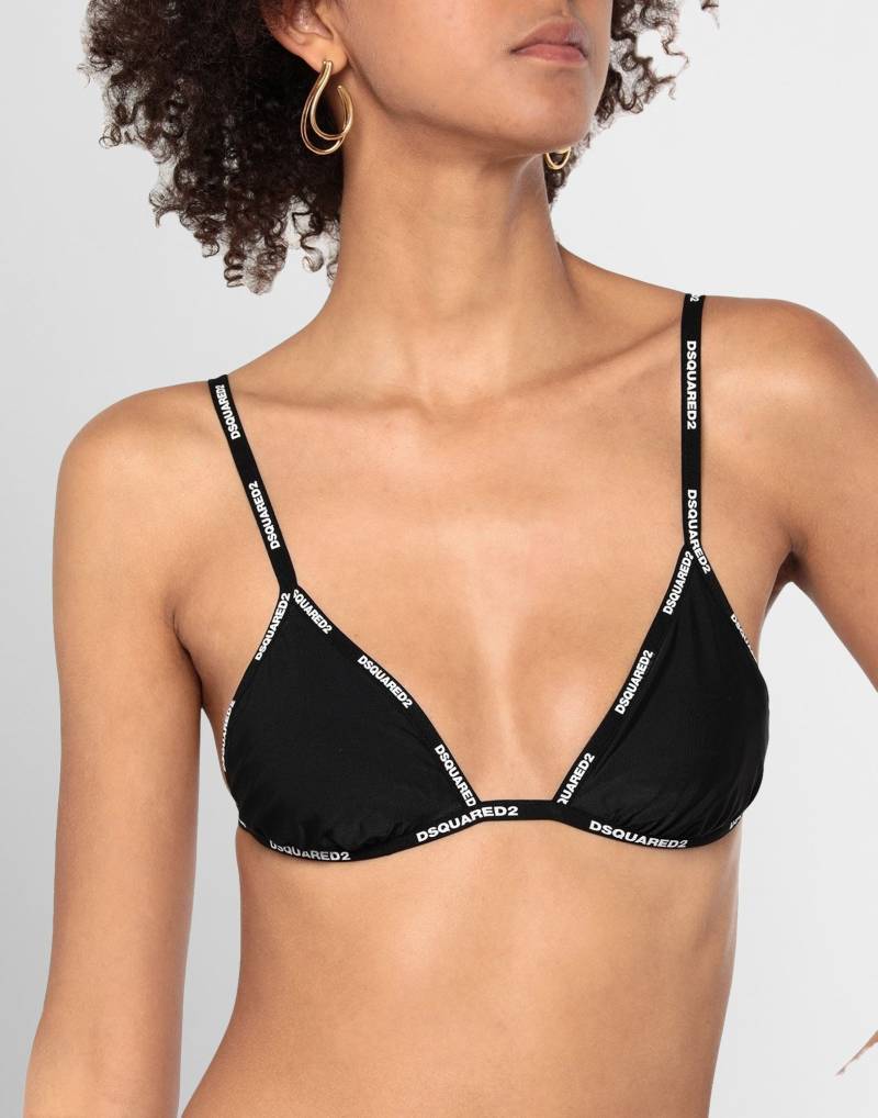 DSQUARED2 Bikini-oberteil Damen Schwarz von DSQUARED2