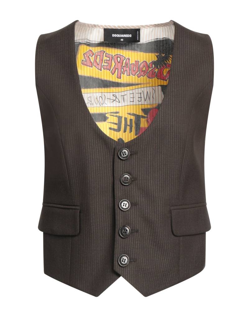 DSQUARED2 Couture-weste Damen Dunkelbraun von DSQUARED2