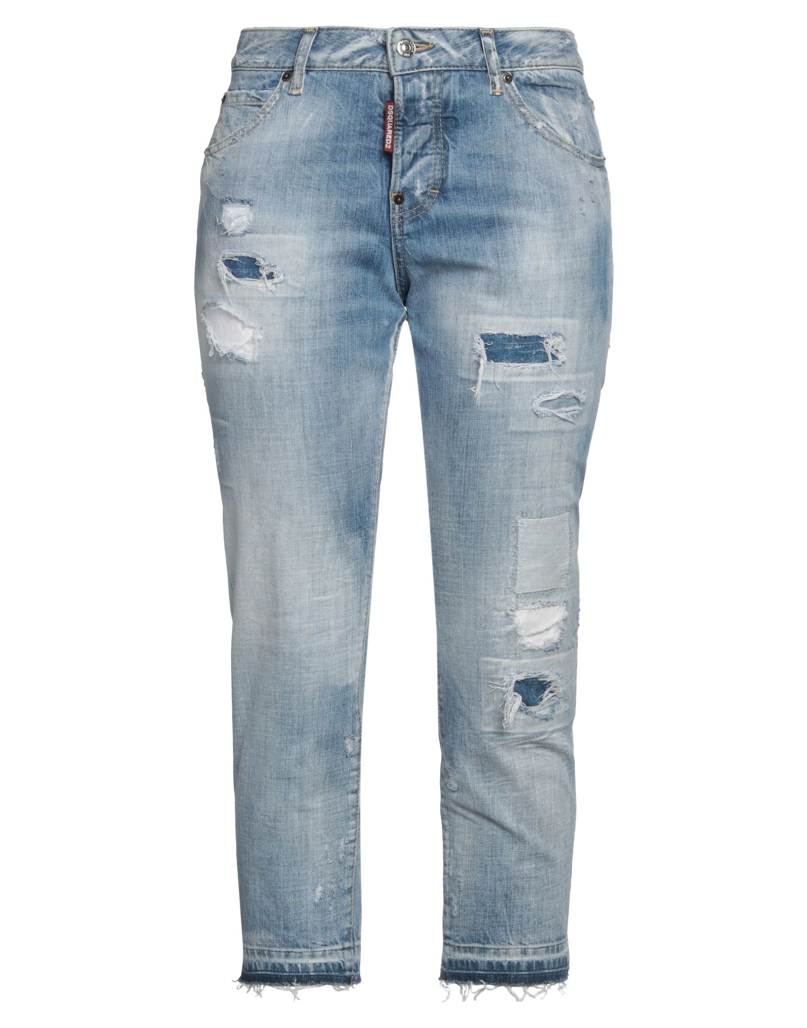 DSQUARED2 Cropped Jeans Damen Blau von DSQUARED2