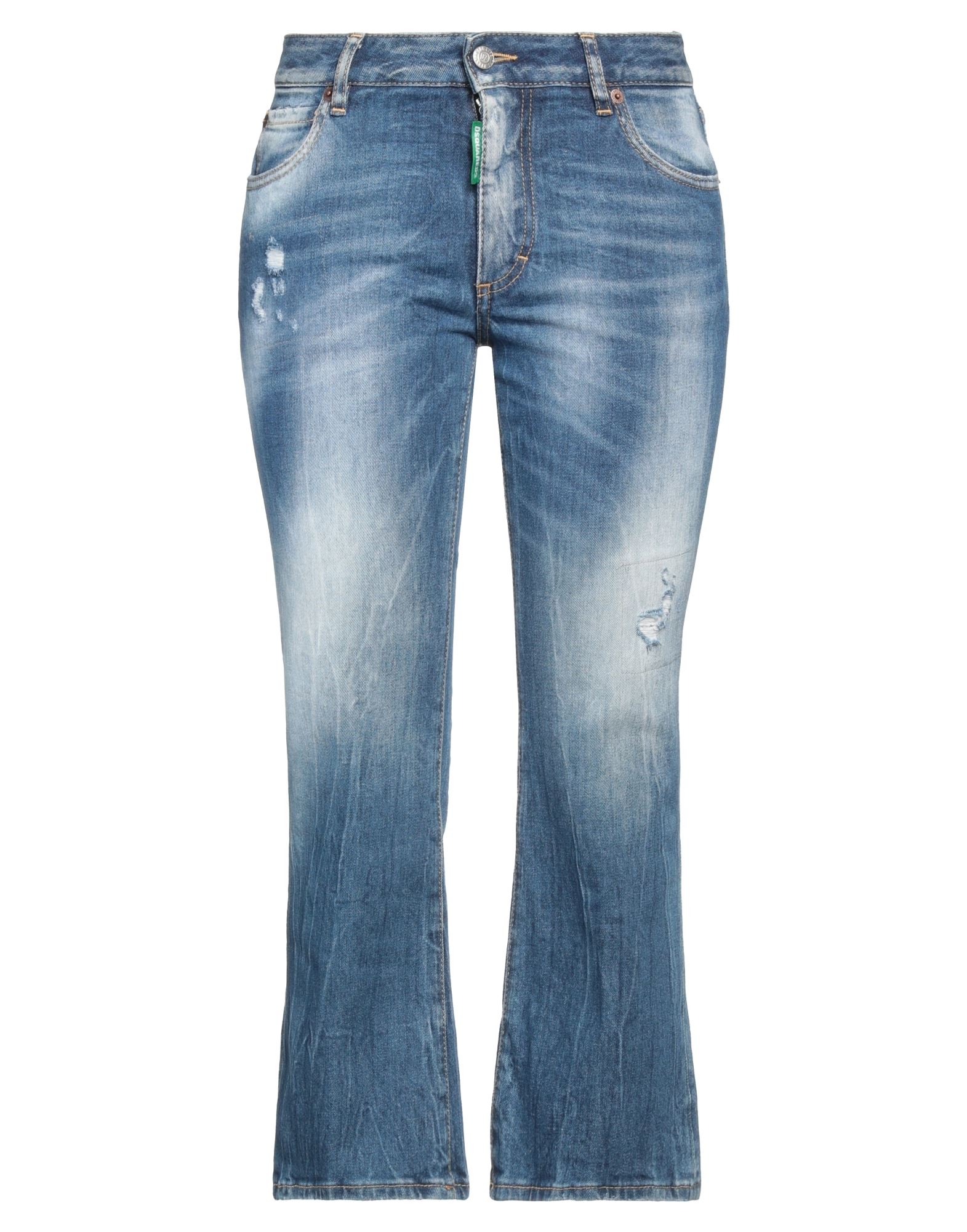 DSQUARED2 Cropped Jeans Damen Blau von DSQUARED2