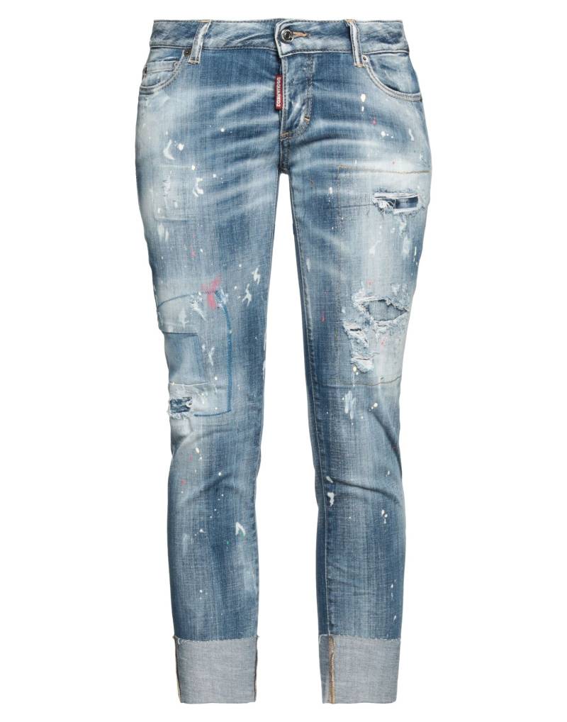 DSQUARED2 Cropped Jeans Damen Blau von DSQUARED2