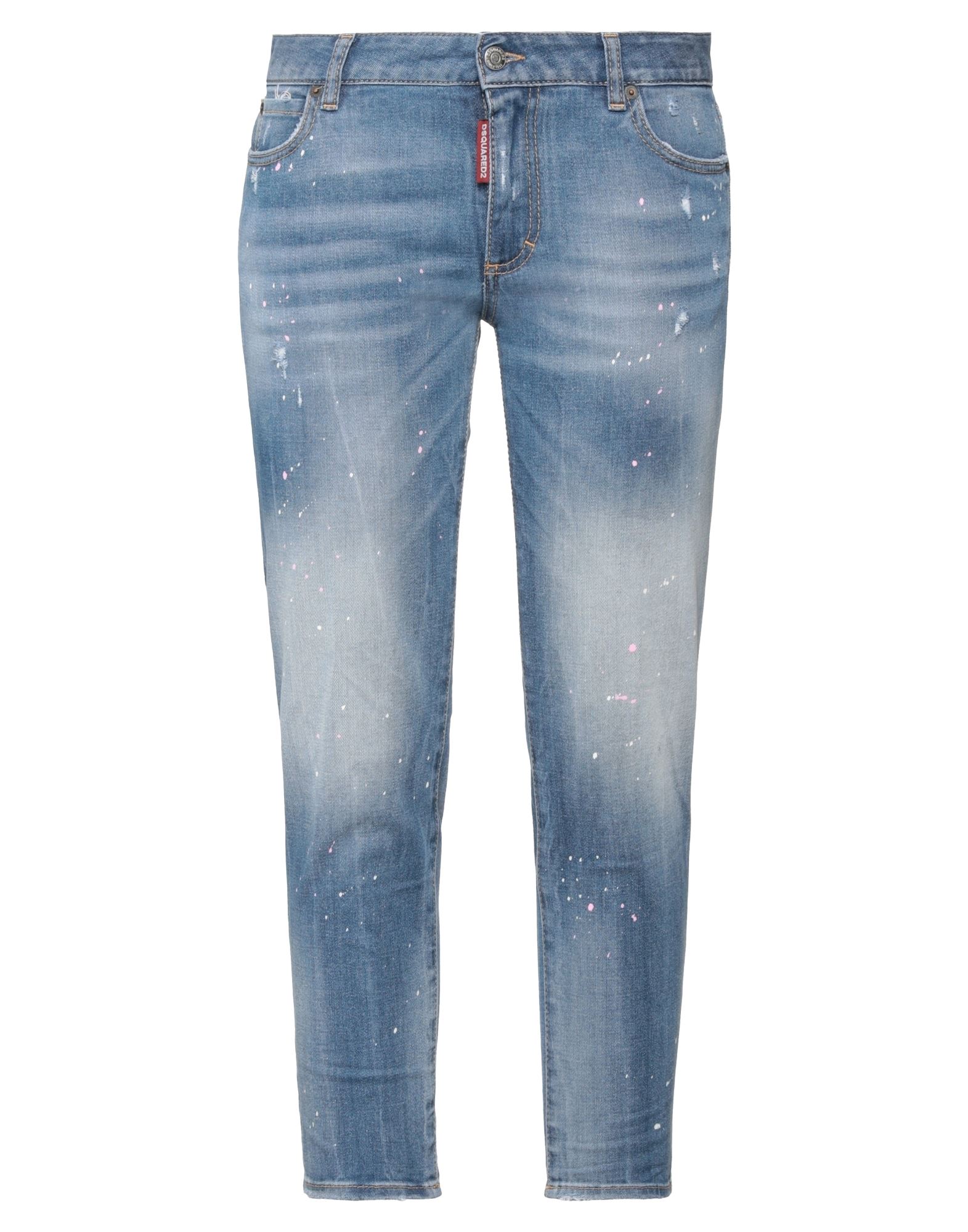 DSQUARED2 Cropped Jeans Damen Blau von DSQUARED2