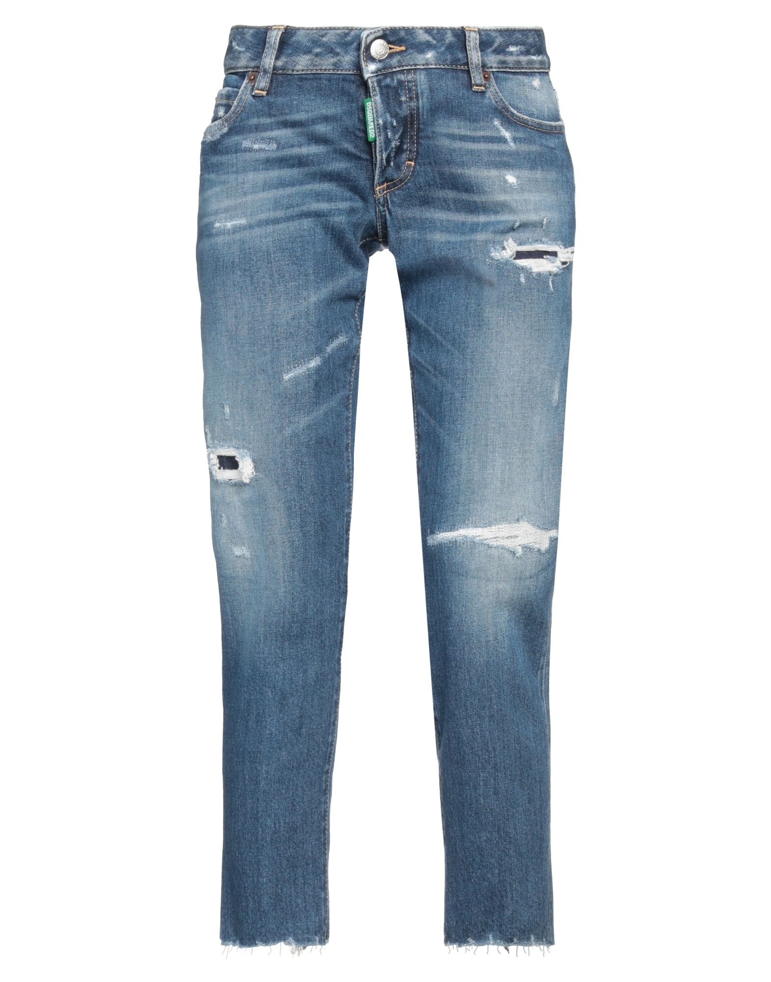 DSQUARED2 Cropped Jeans Damen Blau von DSQUARED2