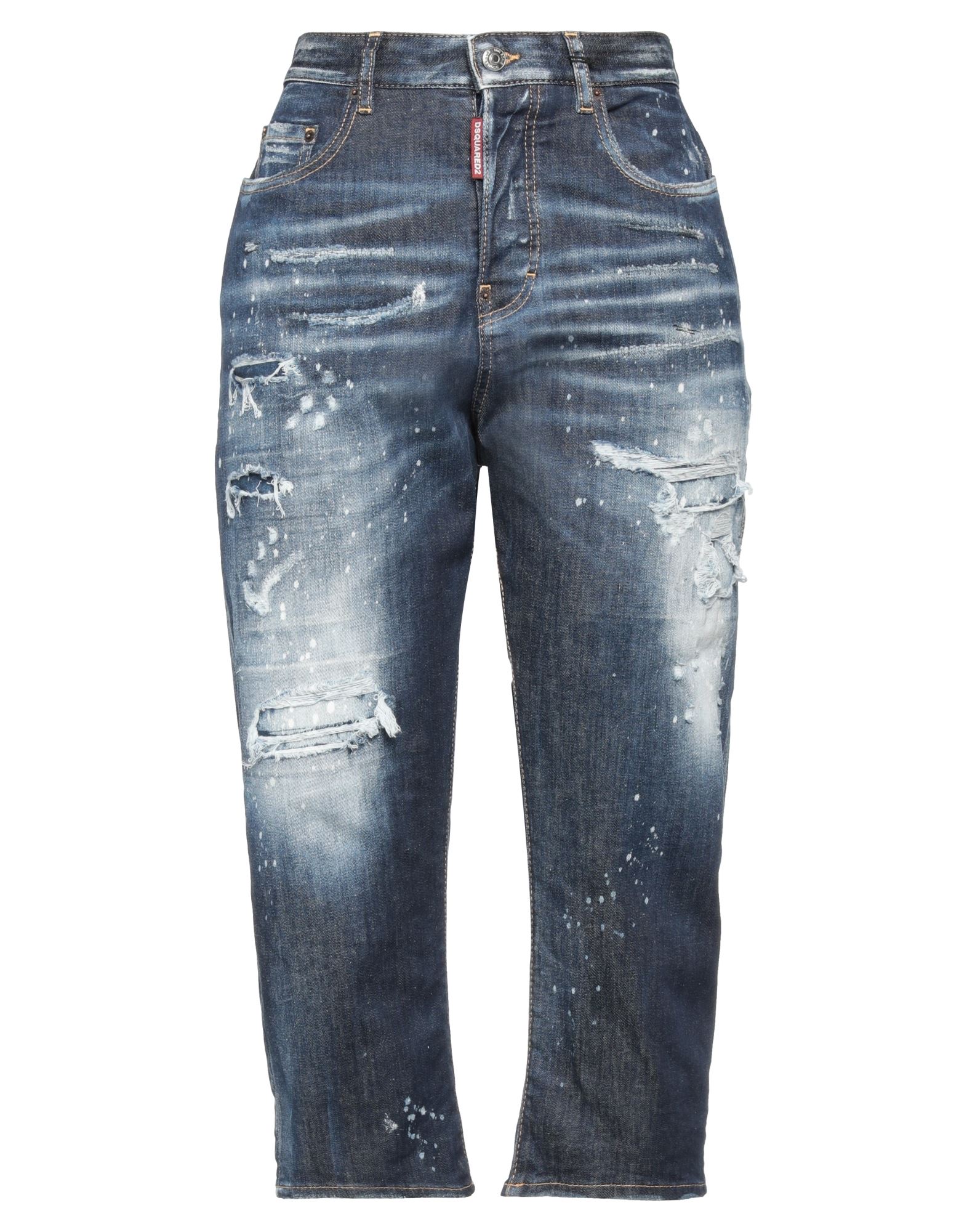 DSQUARED2 Cropped Jeans Damen Blau von DSQUARED2