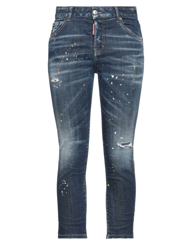 DSQUARED2 Cropped Jeans Damen Blau von DSQUARED2