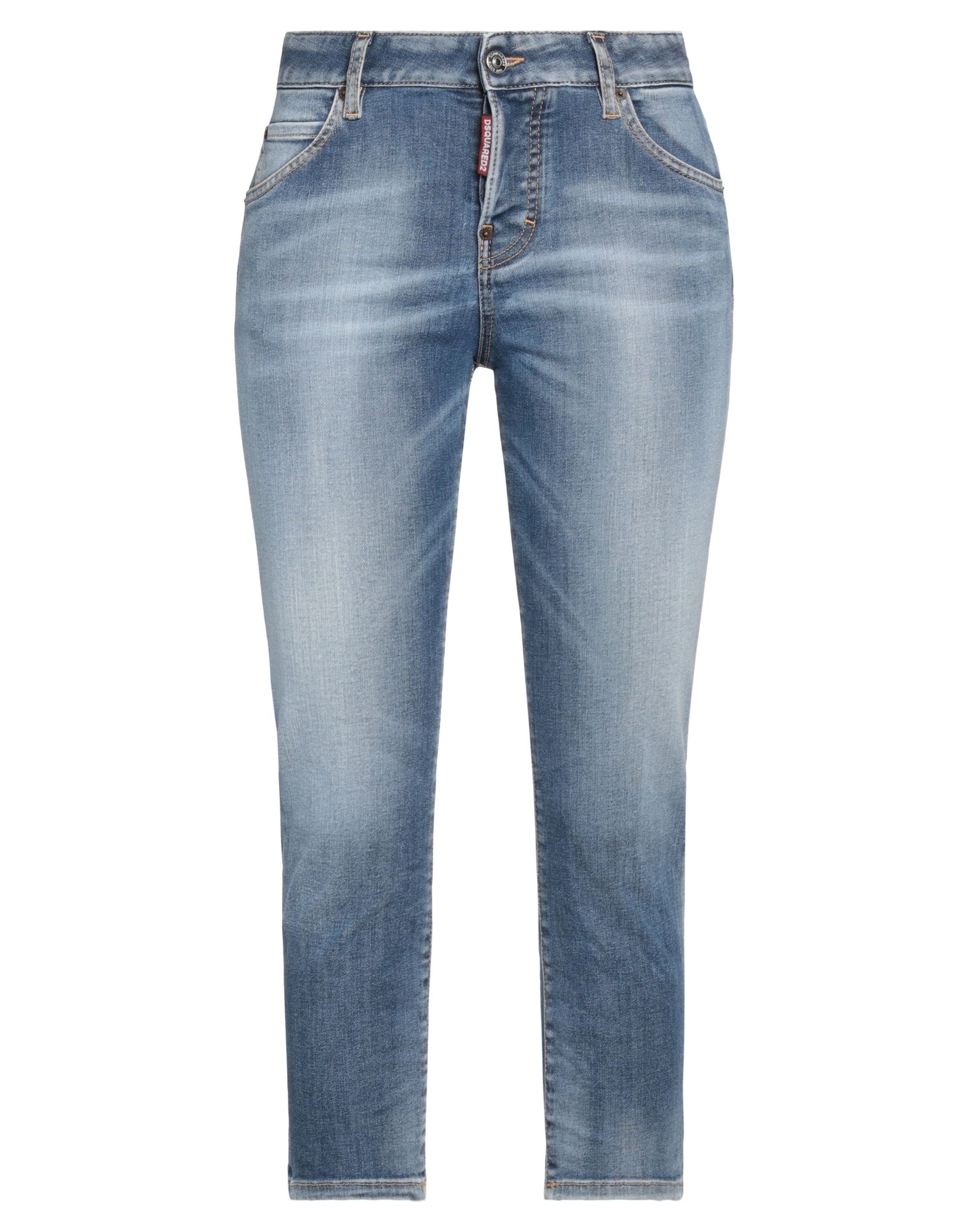 DSQUARED2 Cropped Jeans Damen Blau von DSQUARED2