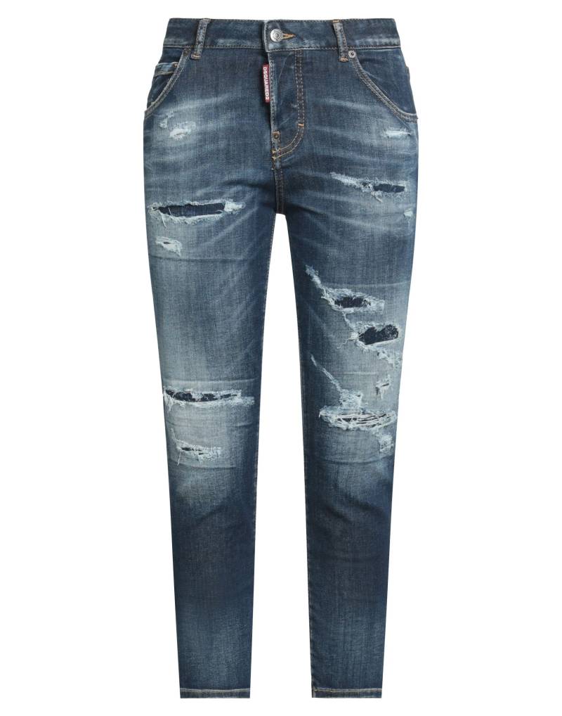 DSQUARED2 Cropped Jeans Damen Blau von DSQUARED2