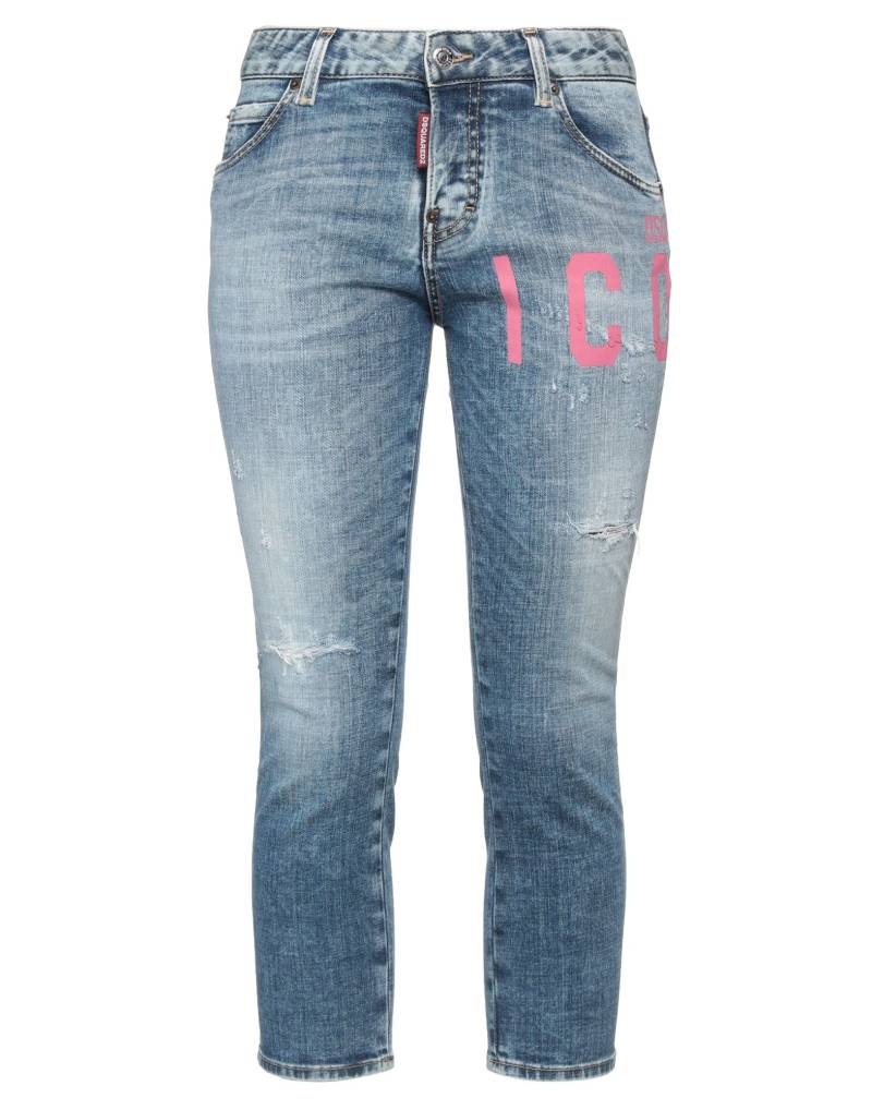 DSQUARED2 Cropped Jeans Damen Blau von DSQUARED2