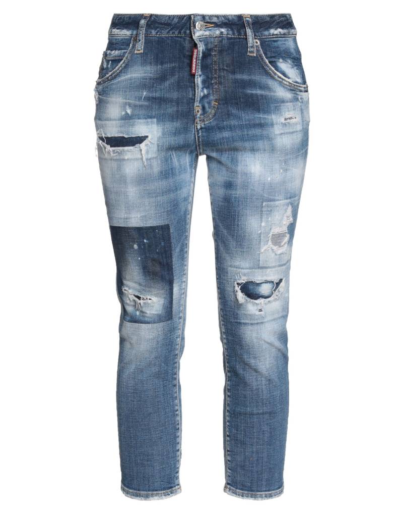 DSQUARED2 Cropped Jeans Damen Blau von DSQUARED2