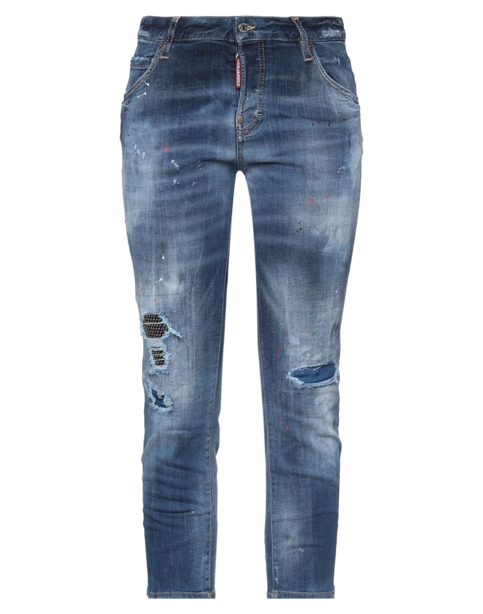 DSQUARED2 Cropped Jeans Damen Blau von DSQUARED2