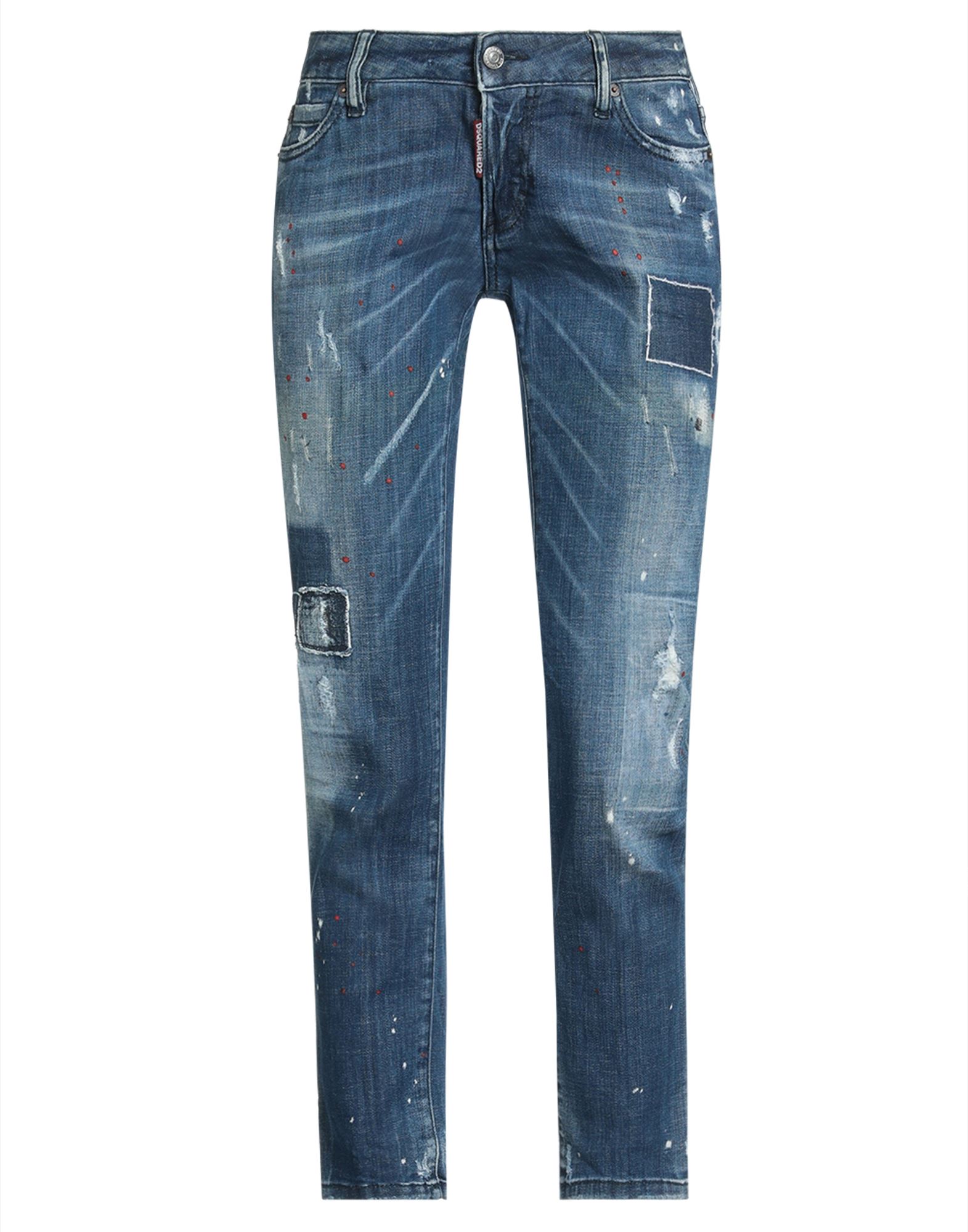 DSQUARED2 Cropped Jeans Damen Blau von DSQUARED2